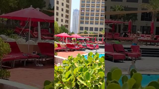 Amwaj Rotana JBR DUBAI 2024 Бассейн в отеле Amwaj #pool #swim #dubai #бассейн #купание #отпуск смотреть онлайн