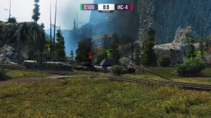 ИС 4  Против Е 100 Танкомахач   от ARBUZNY и TheGUN