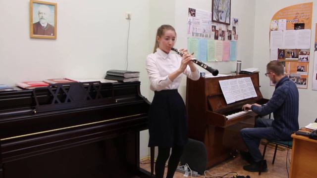 Вдовина Арина, 15 лет. Г.Ф. Гендель. Соната c-moll 2 часть смотреть онлайн