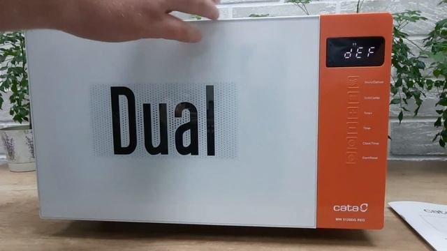 Микроволновая печь CATA MW 5120 DG RED.Как легко разобраться в микроволновке. Внешний вид. смотреть онлайн