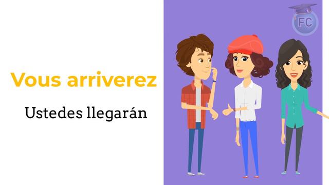 Le Verbe Arriver au Futur - To arrive Future Simple Tense - French Conjugation смотреть онлайн