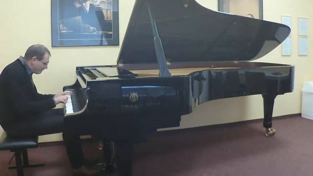 Grieg piano transcription, Anitra's Dance op46, Steinway D 274, Zoom Q2N смотреть онлайн