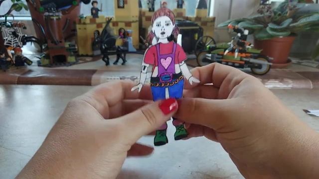 Бумажные куклы ИГРА В КАЛЬМАРА: наряжаю куклу из сериала! Разные одежды для куклы из Игры в Кальмар смотреть онлайн