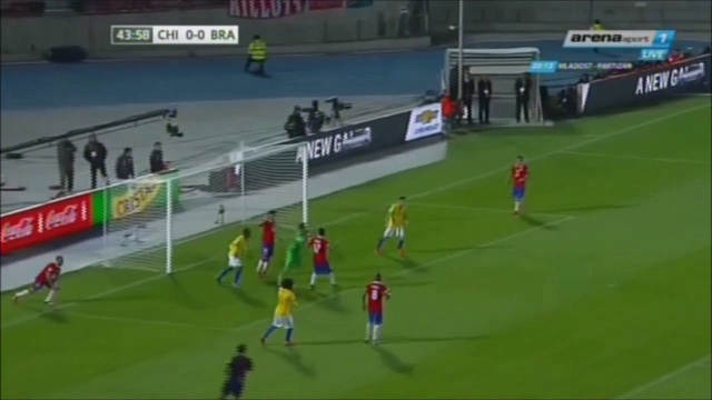 Chile 2-0 Brazil (World Cup Qualifying 2018) смотреть онлайн