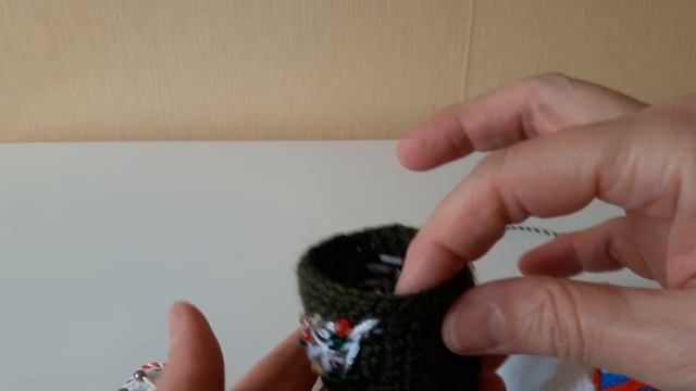 Новогодняя игрушка - барабан с палочками . смотреть онлайн
