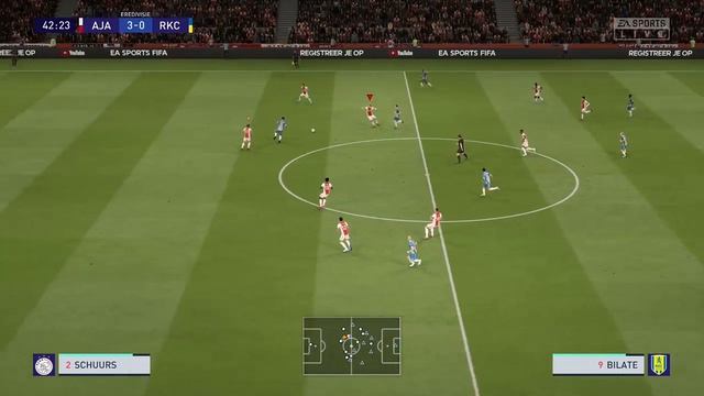 ⚽ Ajax vs RKC Waalwijk ⚽ | Eredivisie (20/09/2020) | Fifa 20 смотреть онлайн