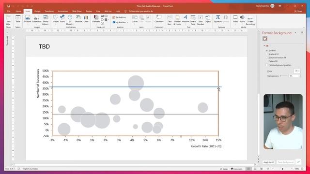 Live Slide Building: Industry Analysis Using a Bubble Chart (PowerPoint + Think-Cell) смотреть онлайн