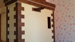 декоративный вариант отделки печи