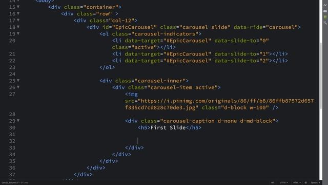 Carousel - Bootstrap 5 Alpha Responsive Web Development and Design смотреть онлайн