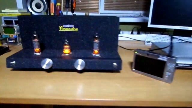 Ламповый стерео Hi-Fi усилитель на EL84+6Н2П смотреть онлайн