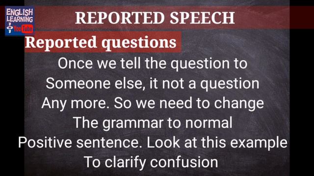 reported speech in english : changes and rules | grammer rules| #englishlearning101 смотреть онлайн