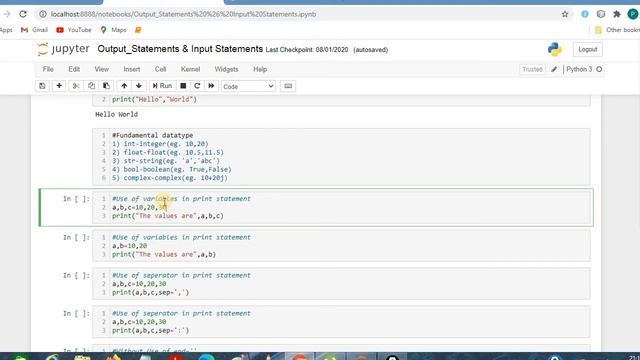Python Interview Preparation : Day 1-Output & Input Statements | English смотреть онлайн