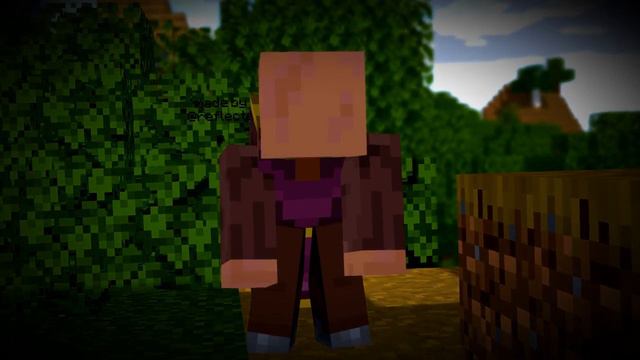 Minecraft Сельский житель использует расширение домена смотреть онлайн