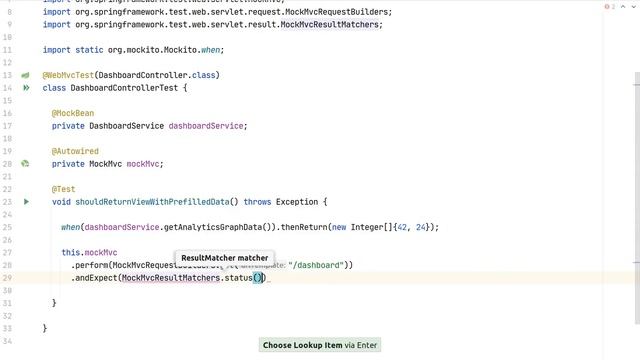 Use MockMvc to Test a Spring MVC Thymeleaf View @Controller Endpoint смотреть онлайн