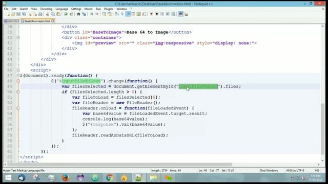 Base64 to Image Encoding in JavaScript | MEANHack'16 Training смотреть онлайн