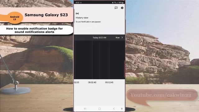 Samsung Galaxy S23 Ultra : How to enable notification badge for sound notifications alerts смотреть онлайн