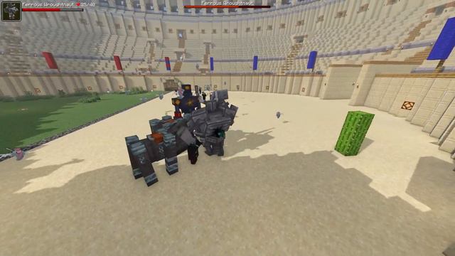 MEGA RAID vs MOWZIE’S & NETHER BOSSES | Minecraft Mob Battle смотреть онлайн