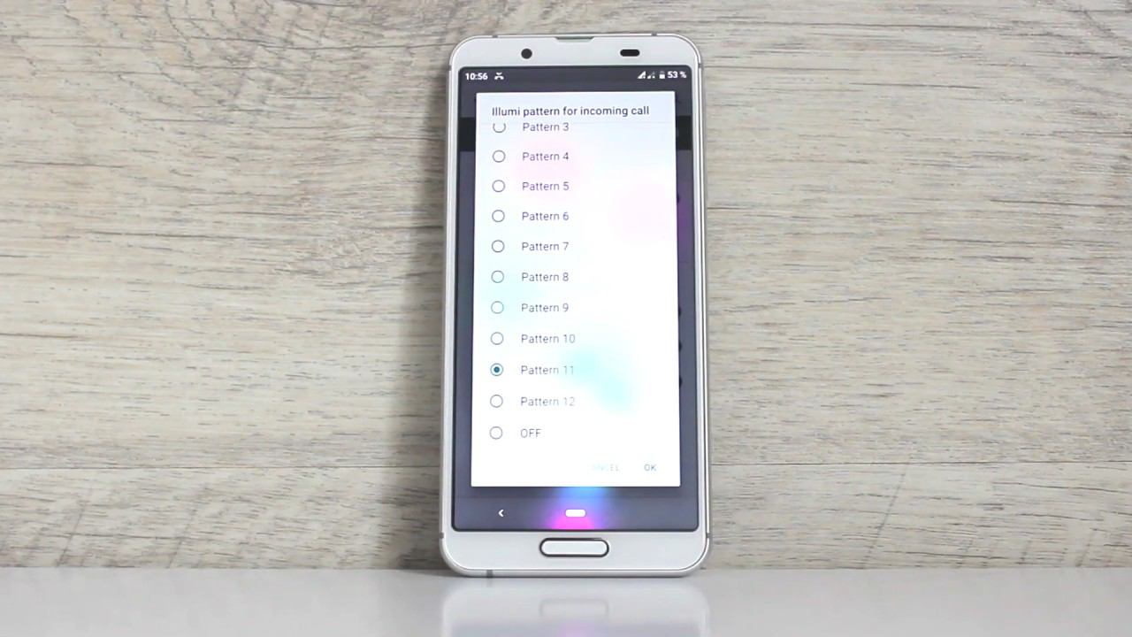 Sharp AQUOS sense3 Illumination смотреть онлайн