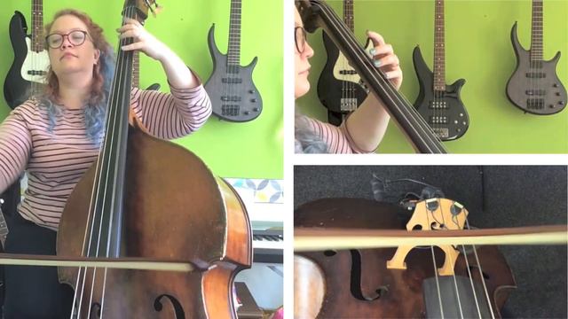 Now is the month of Maying ABRSM Grade 1 Double Bass (C major) - triple camera video смотреть онлайн