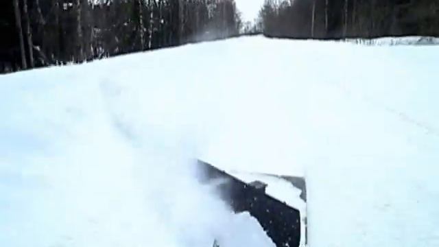 Универсальный прицепной снегоочиститель "УПС" смотреть онлайн