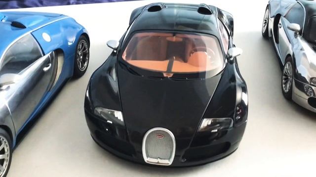My AUTOart 1/18 Bugatti Veyron Collection! смотреть онлайн