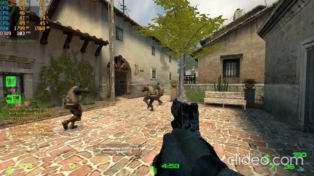 Q8400+6GbDDR3+512MB9600GT - GTA5, CS Modern Warfare Mod смотреть онлайн