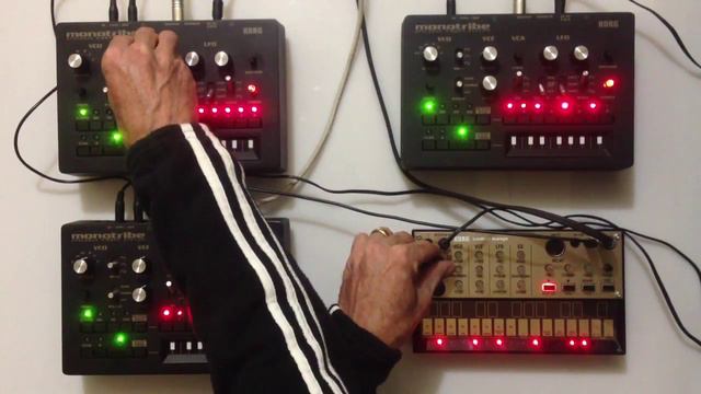 Diverging Lines (Manojuno) - Korg Monotribe (X3), Korg Volca Keys смотреть онлайн
