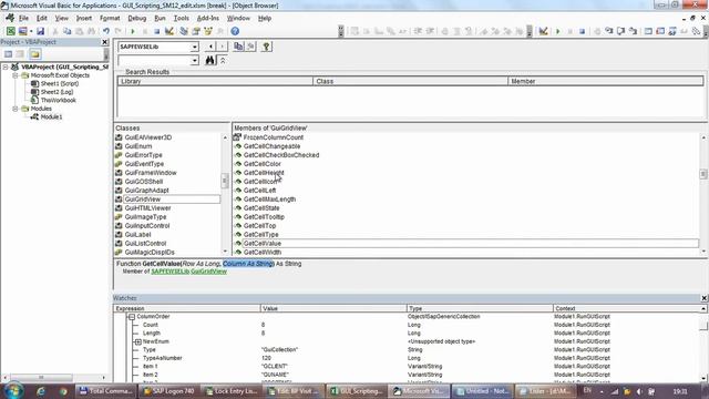SAP GUI Scripting - Reading GridView Control смотреть онлайн