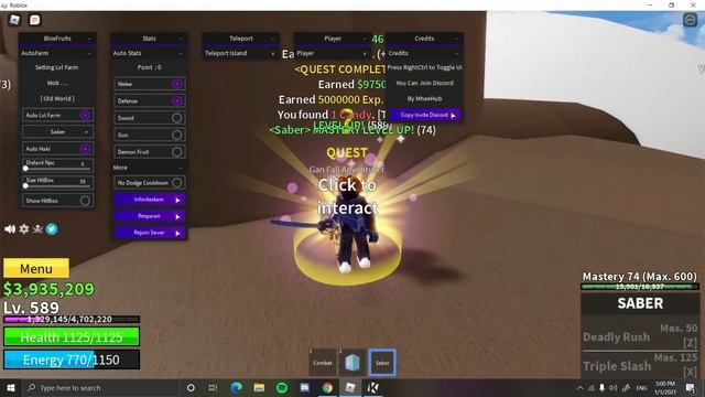 Roblox Blox Fruits Hack/Script AUTO FARM LEVEL, AUTO STATS, TELEPORTS ISLAND, SUPPORT NEW WORLD! смотреть онлайн