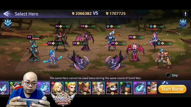 Guild War Attacks Guild Boss Rush 07.02 Mobile Legends Adventure смотреть онлайн