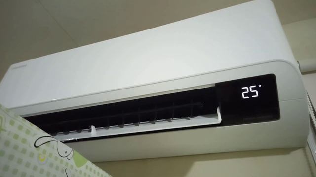 Turn On Samsung Digital Inverter Split Type Air Conditioner смотреть онлайн