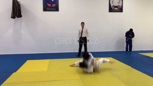 Judo tournament school ORTUS.KZ, соревновательные моменты по дзюдо школы ORTUS.KZ 28.11.2021 смотреть онлайн