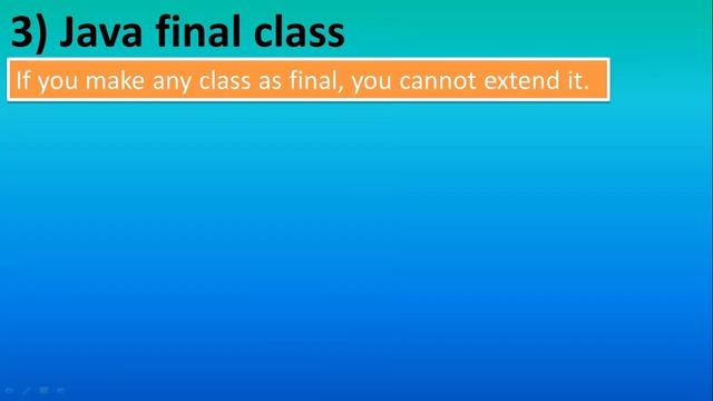 Final Keyword in JAVA,#53 смотреть онлайн