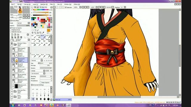 Aska Request: Advance Colors and shading (Tutorial with Q and A) смотреть онлайн