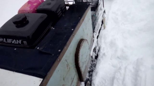 Самодельный мотобуксировщик мотособака. смотреть онлайн