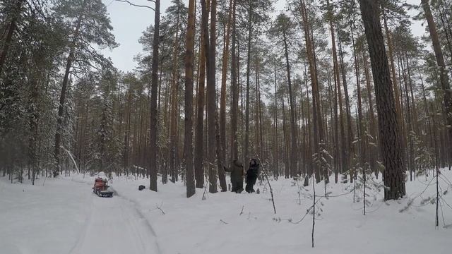 Рыбалка на таежной реке.Залетели в слуз на Буране,но окуня нашли! смотреть онлайн