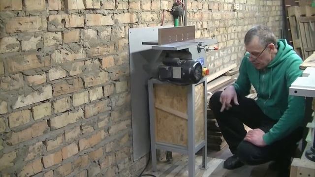 FDB mashinen ML-120 изготовление подставки под фуганок своими руками.Часть 4 смотреть онлайн
