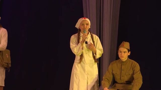 сцена "Госпиталь", ученики школы №2 г. Кудымкара смотреть онлайн