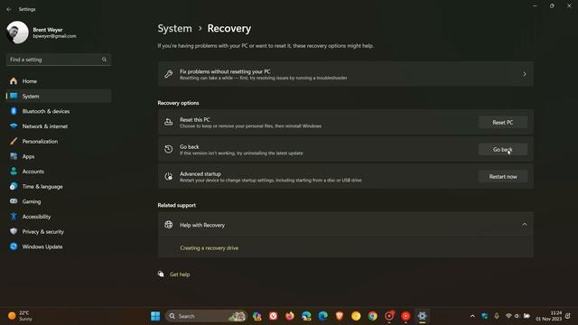 Is Windows 11 23H2 causing issues - Here's how to Roll back (uninstall) to version 22H2 смотреть онлайн