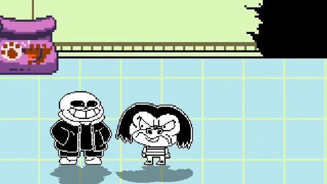 Mugen Timeline Battle part 4: Underpants Frisk vs Underpants Sans смотреть онлайн