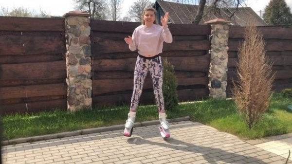 Kangoo Jumps урок для начинающих Minsk