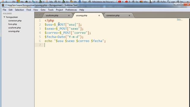 PHP y MYSQL - Foro01 Creacion BD y Reg Usuarios смотреть онлайн
