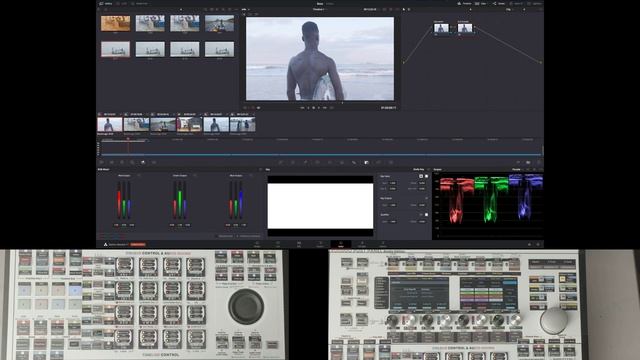 2.8 DaVinci Resolve 17 Node Key Tutorial (VOODOO POST PANEL) смотреть онлайн