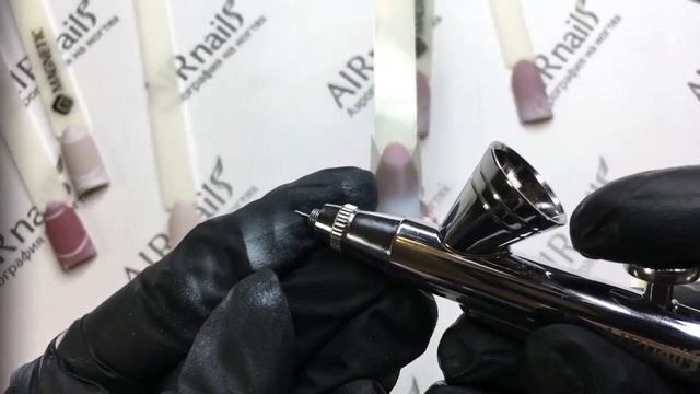 Легкий свадебный дизайн. Аэрография на ногтях смотреть онлайн