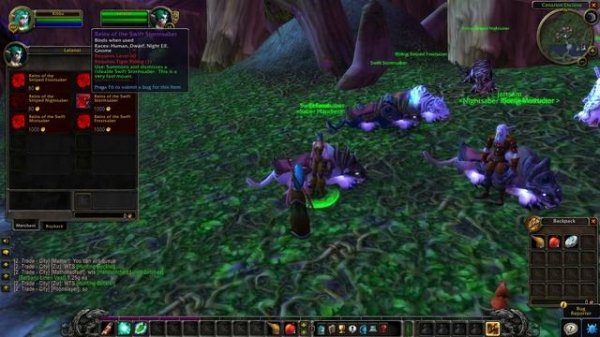 Darnassus Nightsaber Mount Vendor location - WoW Classic