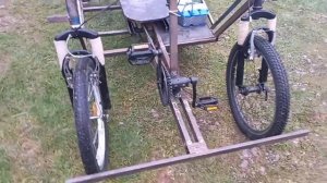 Четырехколесный веломобиль ч. 8 The four-wheeled velomobileh. 8