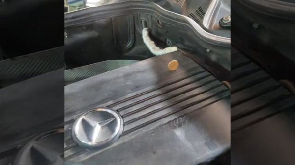 Работа мотора  М271 Mercedes