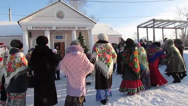 НОВОГОДНЯЯ ОТКРЫТКА... ПОЗДРАВИТЕЛЬНАЯ... смотреть онлайн