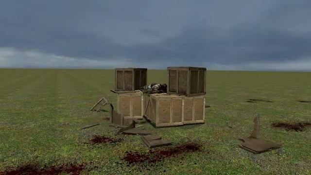 Halo 3 Marine + Ragdoll Physics in Garrysmod! смотреть онлайн