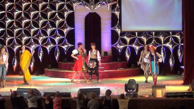 Мисс Краснознаменск 2013. Национальные костюмы. смотреть онлайн